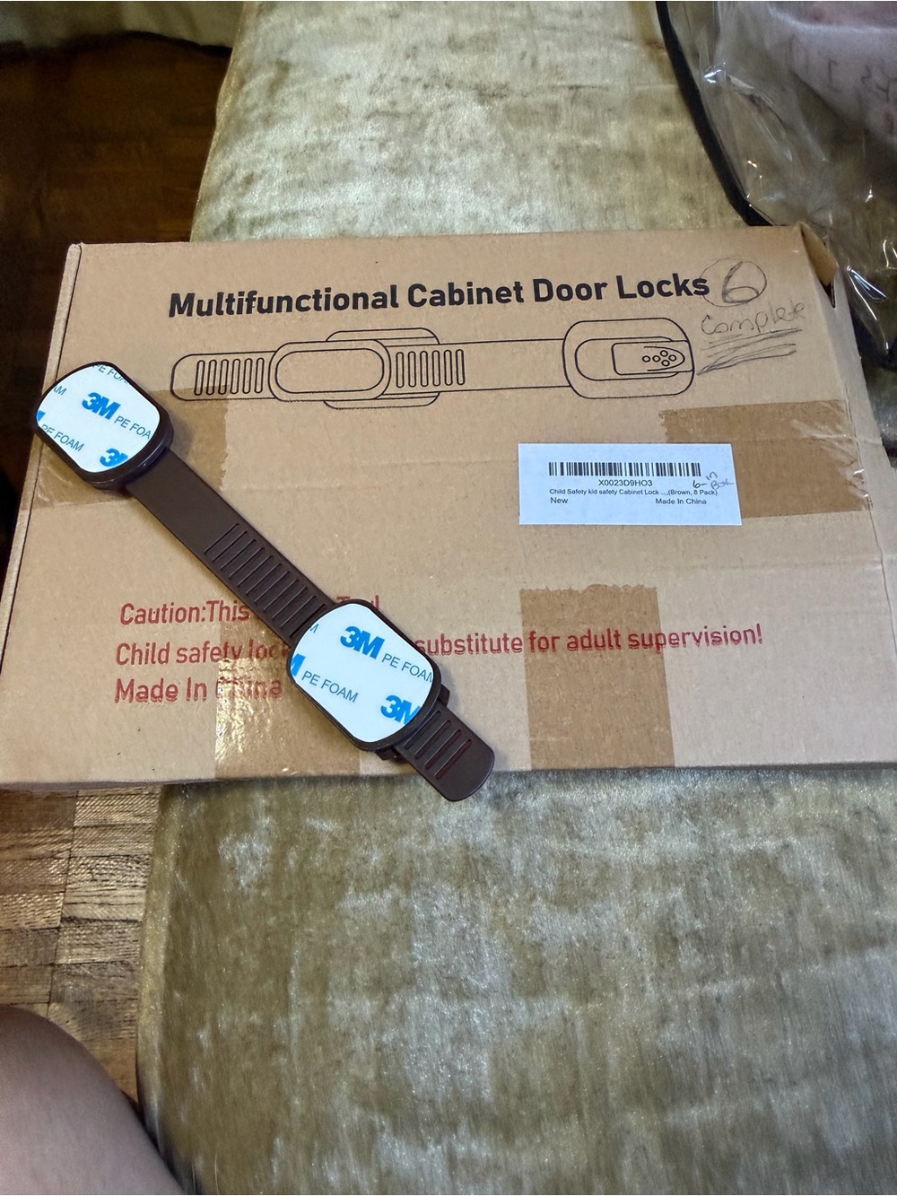 Babies/Child Safety locks are adjustable for doors, drawers, cupboards, etc.